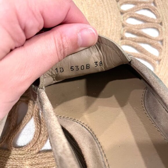 Prada Suede Bow Drivers Tan Leather Size EU 38 - Picture 15 of 15